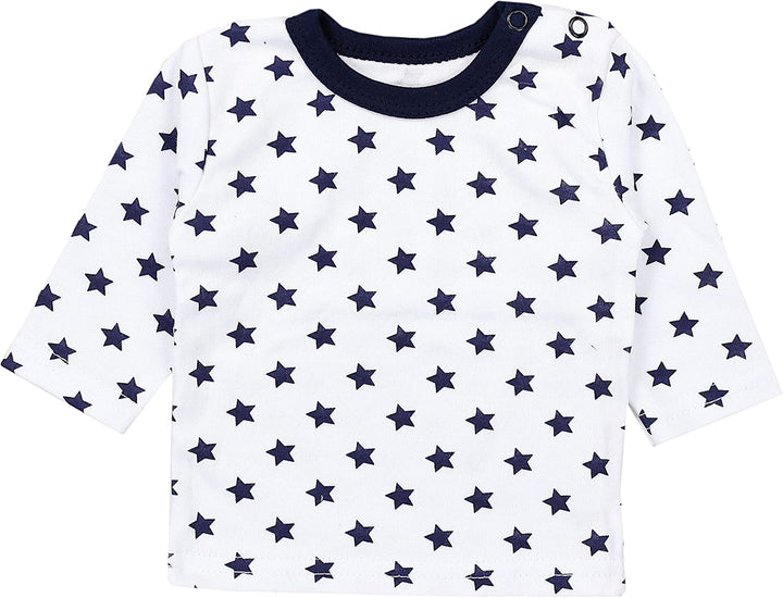 TupTam Baby Jungen Langarmshirt 5er Set 80 Mehrfarbig 10, 80 Mehrfarbig 10