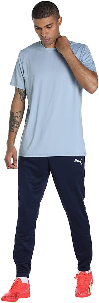 PUMA Herren Jogginghose Teamrise Poly Training Pants Peacoat-puma White XXL Einfarbig, Peacoat-puma