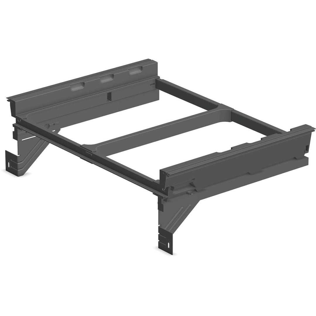 NINKA 5261.52 90680 Hängerahmen für Mülltrennsystem eins2fünf KB 600 NL 400mm, Kunststoff dunkelgrau