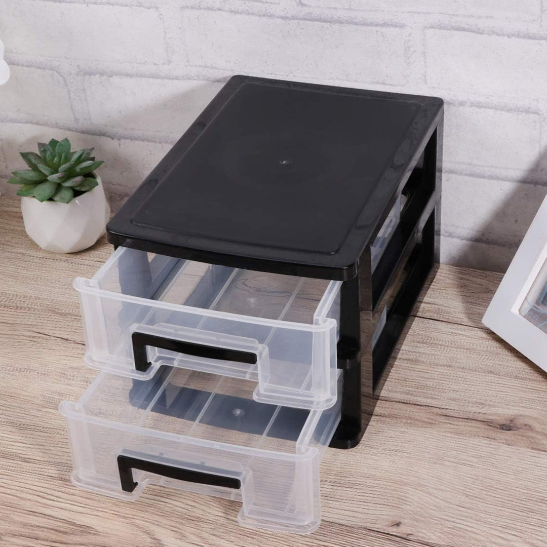 BESPORTBLE Doppelschicht Lagerregal Organizer Möbel Schrank Lagerschrank Kunststoff Schublade Typ Mu
