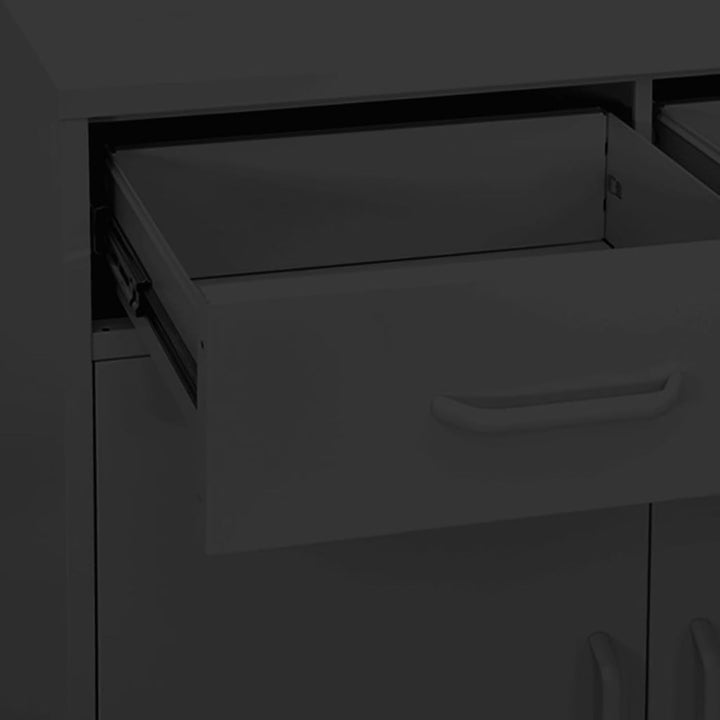 Gecheer Lagerschrank Sideboard Beistellschränke Schränke Flurschrank Küchenschrank Kommoden &amp; Sidebo