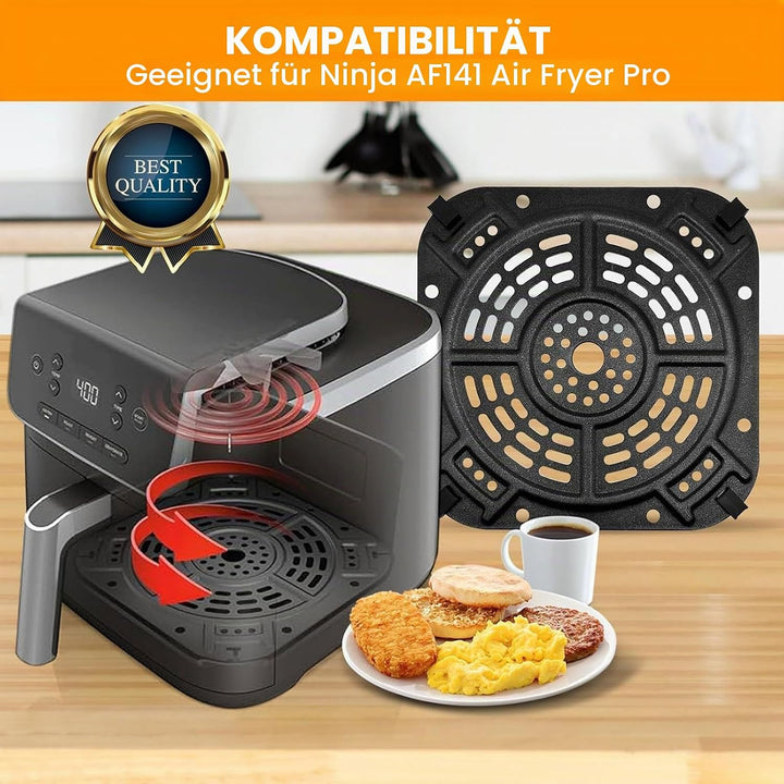 Air Fryer Ersatzteile für Ninja AF141 Air Fryer Pro 4 in 1 AF142 Air Fry Max 5 in 1 5 QT, 8,5 &