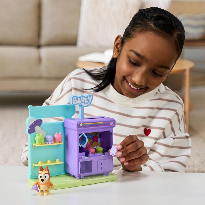 BlueY Mini-Spielset Bingos Greifautomat, enthält Bingo mit beweglichen Gelenken und Wellenreiter, ge