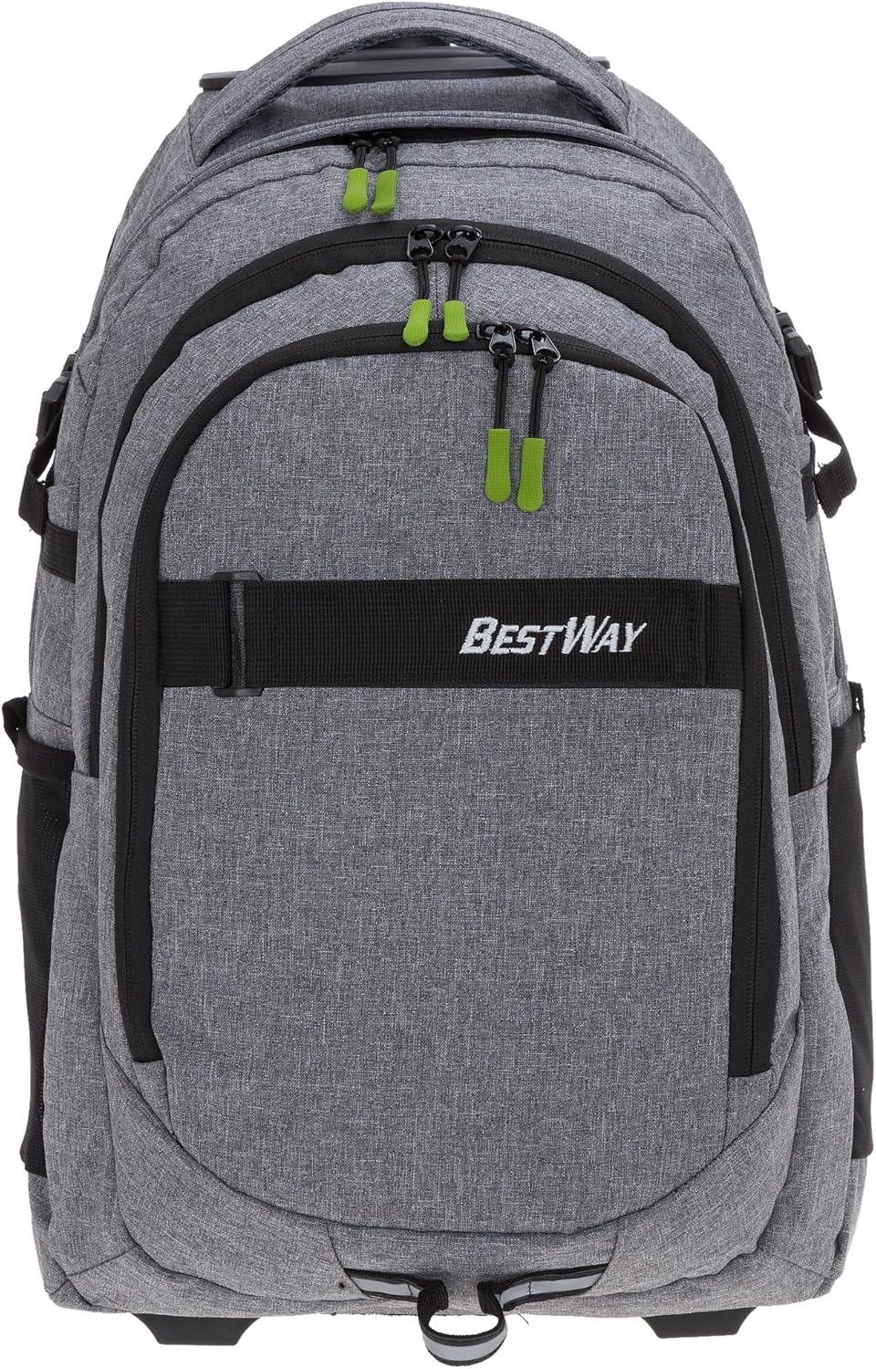 Bestway Schultrolley Mädchen Jungen Trolley Schulrucksack 2 Teile Set Packer Evo + Heftmappe A4 Dark