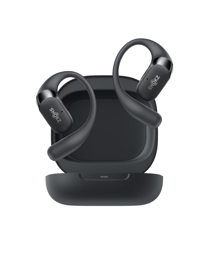 SHOKZ OpenFit 2 Open-Ear-Kopfhörer, True-Wireless-Bluetooth-Ohrhörer mit Mikrofon, Ohrbügel-Open-Ear
