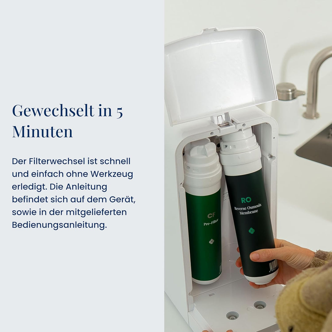 HO3 Home One Ersatzfilterset 3er Set RO-Filter, CF-Filter, Mineralfilter RO CF Mineral, RO CF Minera