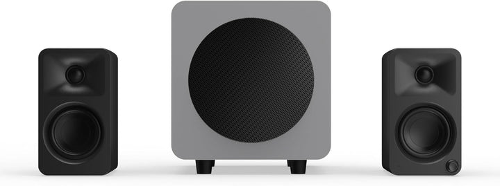 Kanto SUB6 Sealed Powered Subwoofer | 200W Peak Power | 6” Woofer | Quick & Accurate Bass | Ultra-co