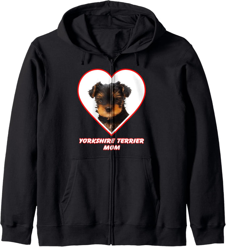 Yorkshire Terrier Dog Mom Kapuzenjacke
