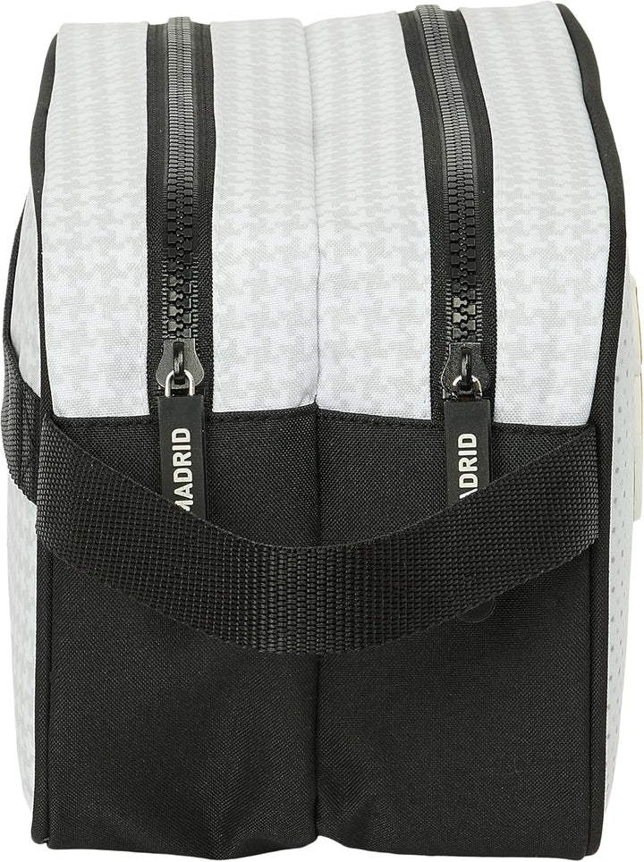 Safta Real Madrid First Kit 24/25 With Two Zippers Carrying Case One Size