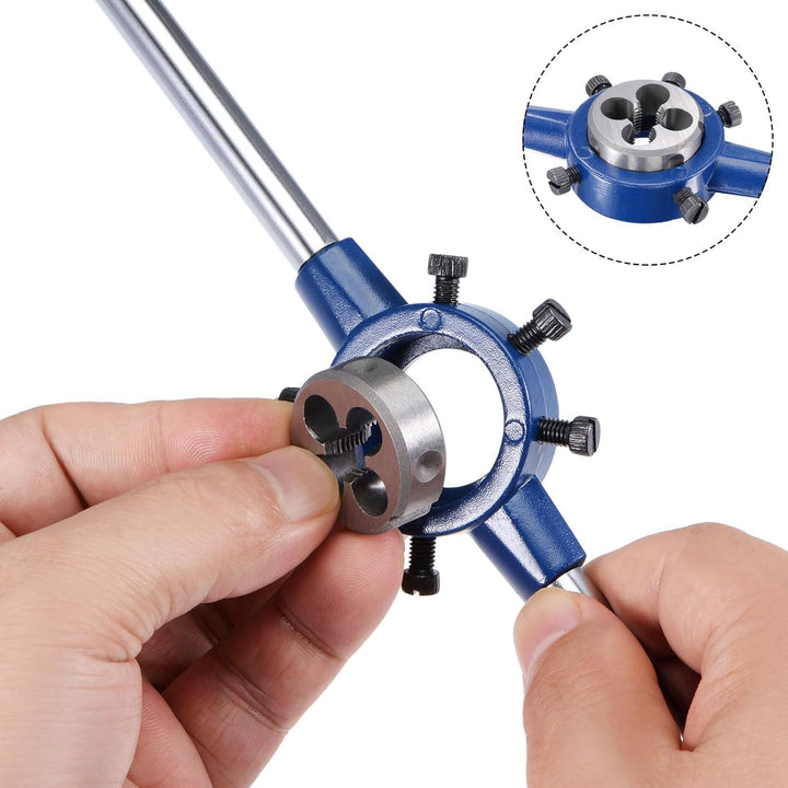 Matrizenbestand Handgriff Set 5/8-24 UNEF Gewinde Matrize und Passt 26mm-38mm AD / M12-M16 Matrize S