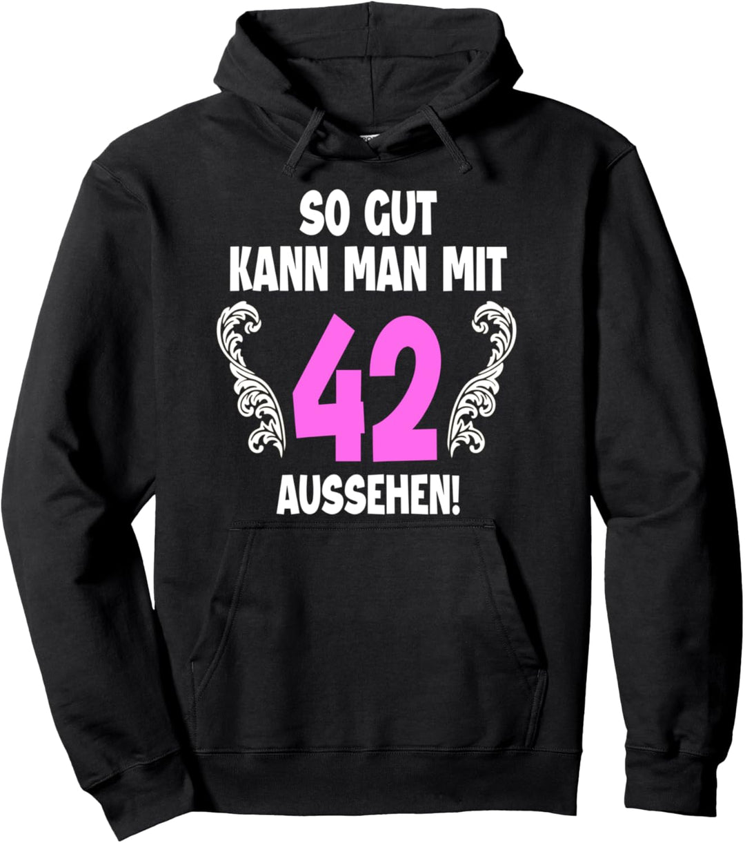 42 Jahre Tshirt Frauen Jahrgang 1980 Geboren 42. Geburtstag Pullover Hoodie