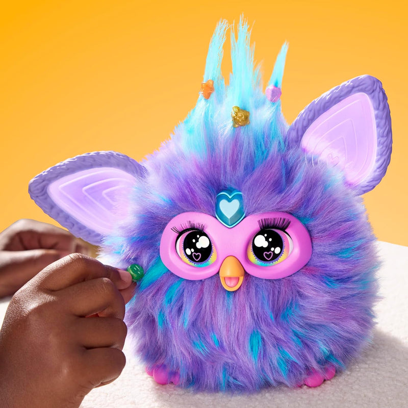 Hasbro Furby Interaktives Spielzeug, Lila Sprachaktiviert, für Jungen und Mädchen ab 6 Jahren, 15 Mo