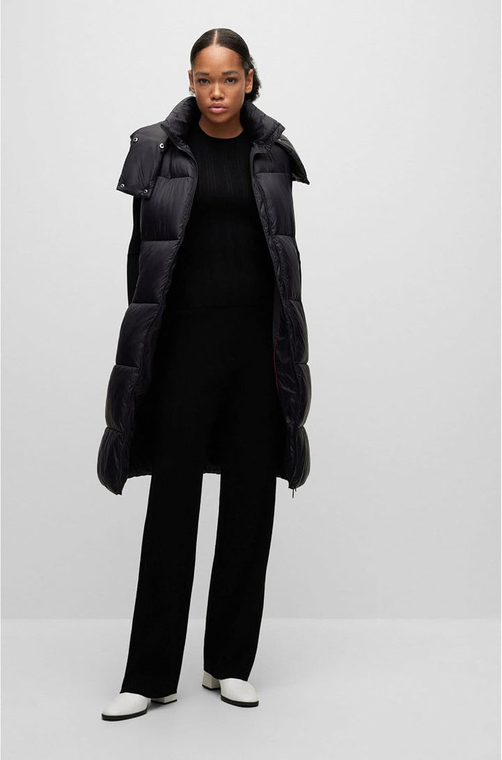 HUGO Damen Sharim Sweater L Black1, L Black1