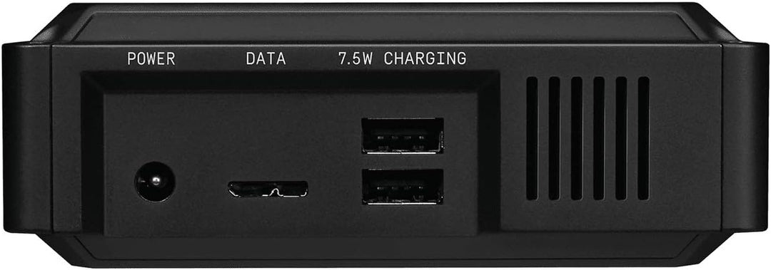 WD_BLACK D10 Game Drive externe Festplatte 8 TB (Übertragungsgeschwindigkeit bis zu 250 MB/s, 7200 U