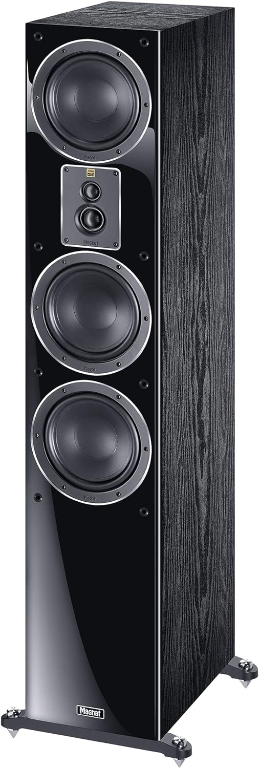 Magnat Signature 507, schwarz, kraftvoller 4-Wege Stand-Lautsprecher mit Hi-Res Zertifizierung, Schw