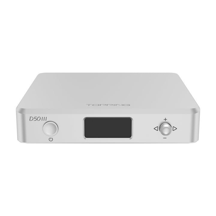 TOTAUDIO Topping D50 III DAC mit Dual-Chip ES9039Q2MIII, XMOS XU-316, Qualcomm QCC5125, DSD512, USB-