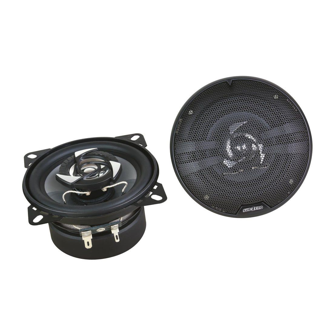Sub-Zero Ice 10 cm Koaxial 150 W Pkw-Lautsprecher Stereo Musik 10 cm Koaxial 150 W Lautsprecher, 10