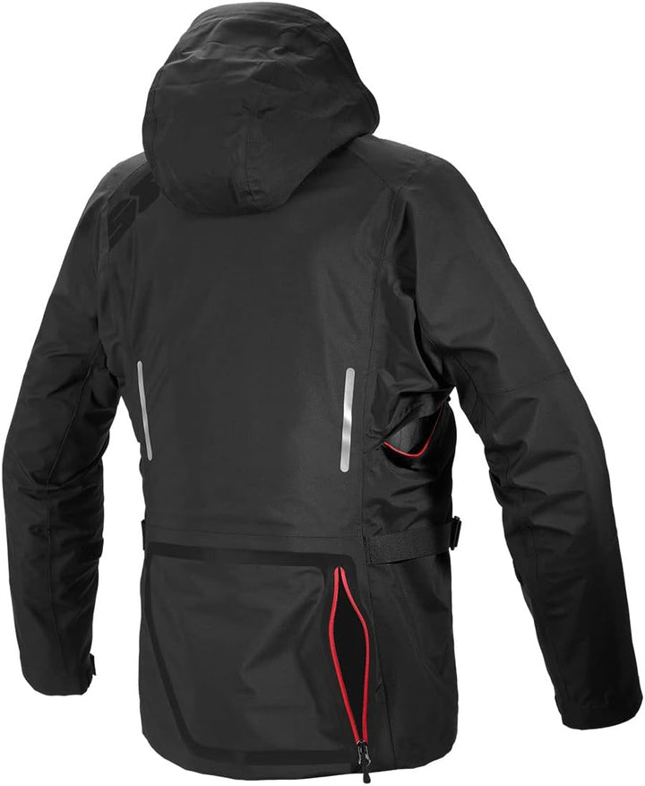 SPIDI Mission-T Shield H2Out Step-InArmor Motorrad Textil Aussenjacke (Black,L)