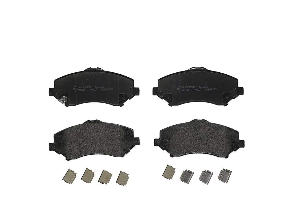 Brembo P 11 022 Bremsbelagsatz, Scheibenbremse - (4-teilig)