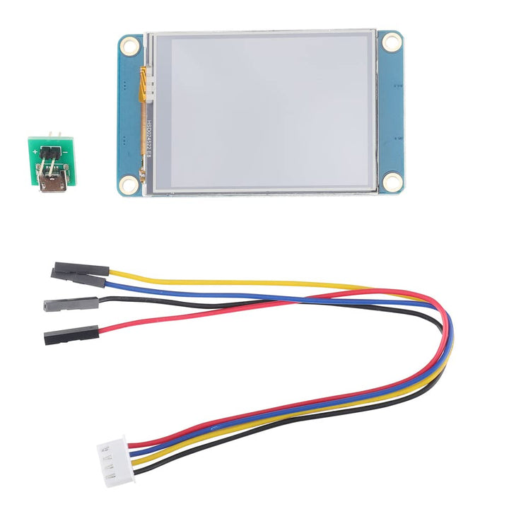 Aihasd English Nextion 2.4" TFT 320 x 240 Resistive Touch Screen UART HMI LCD Module Display Panel f