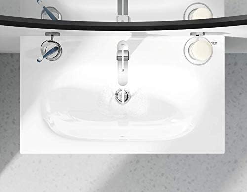 GROHE Plus | Badarmaturen - Einhand-Waschtischbatterie, S-Size | chrom | Zugstangen-Ablaufgarnitur |