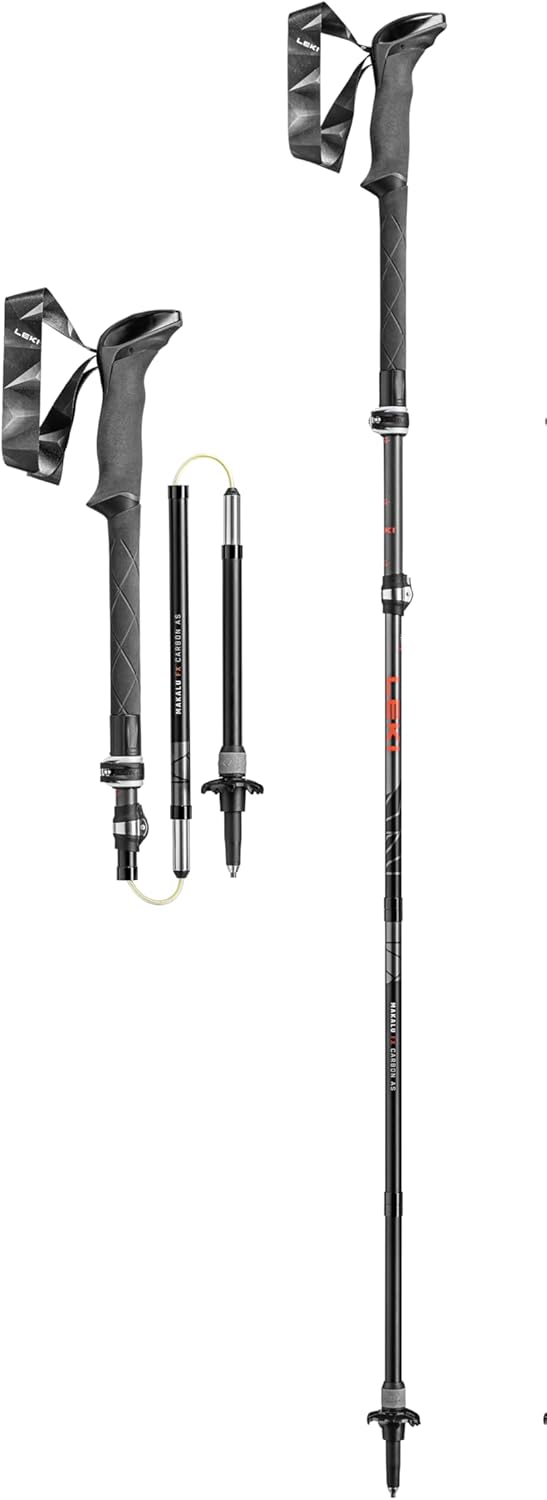 Leki Makalu FX Carbon AS Stöcke einfarbig 110 - 130 cm, einfarbig 110 - 130 cm