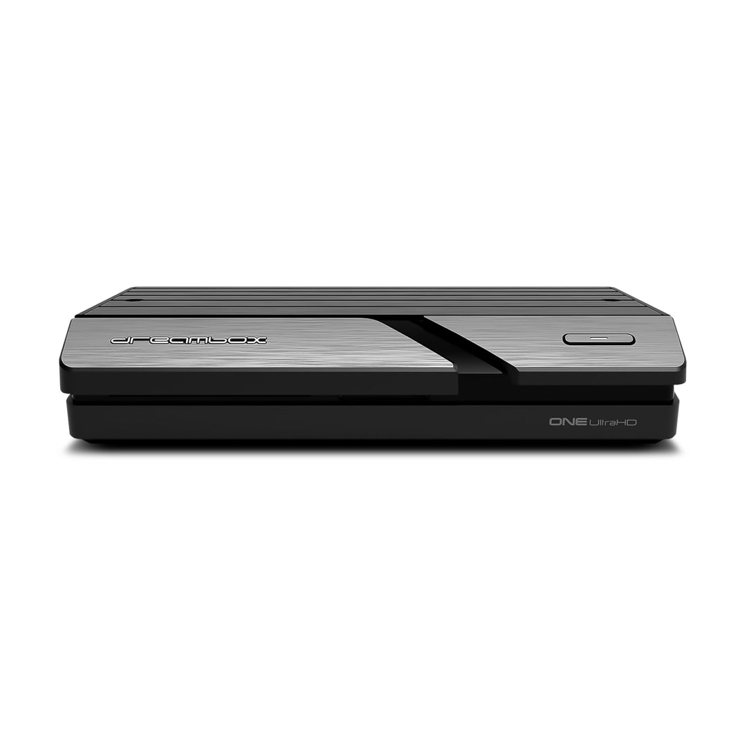 Dreambox 13392 One Ultra HD 2x DVB-S2X Multistream Tuner (4K, 2160p, E2 Linux, Dual Wifi H.265, HEVC