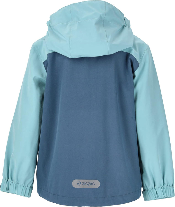 ZIGZAG Kinder Funktionsjacke Bloomer 92 2189 Cameo Blue, 92 2189 Cameo Blue