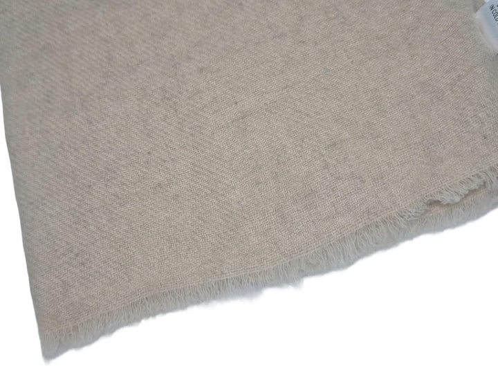 Schal aus 100 % Yakwolle, Stola Beige, Beige
