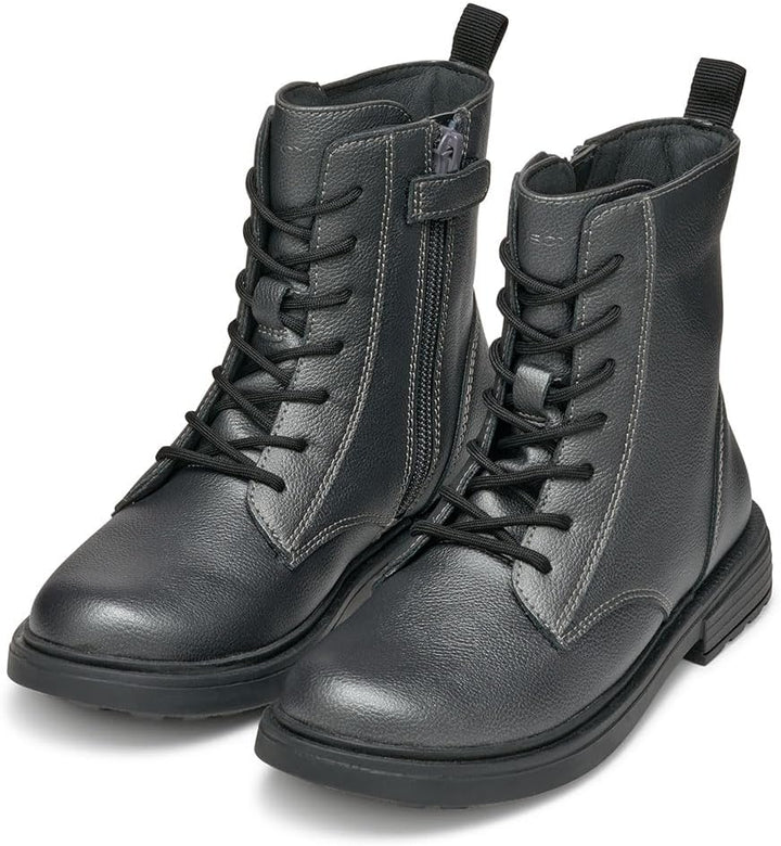 Geox Mädchen J Eclair Girl D Ankle Boot, Gun