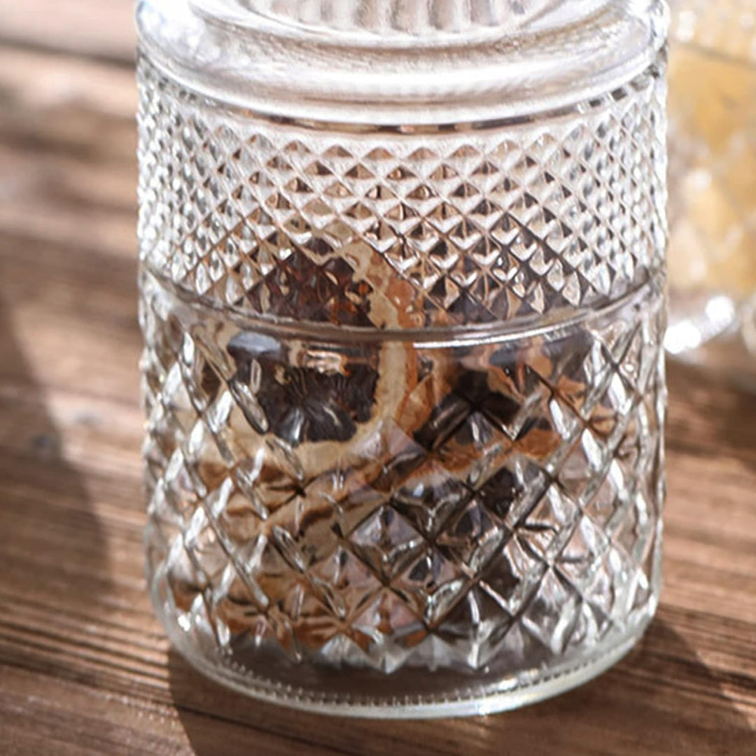 Cabilock Food Container Vorratsgl? Mit Holzdeckel Vorratsdosen Glasdose Dose Bonbonglas Honiggl? Kaf