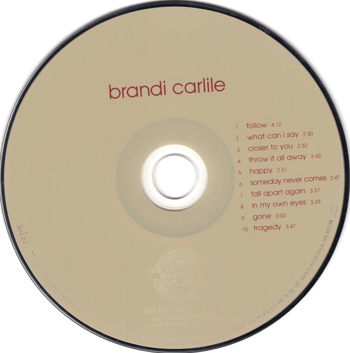 Brandi Carlile, Audio-CD