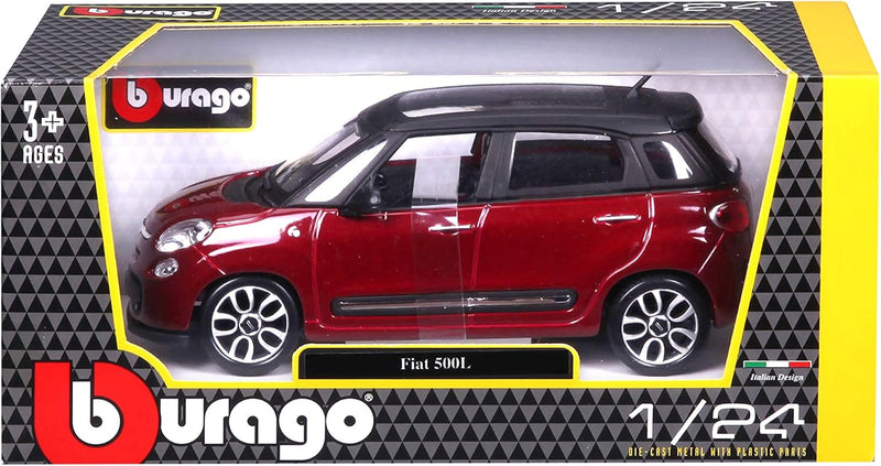 Bburago 15622126 - Fiat 500L, 1:24,Sortiert