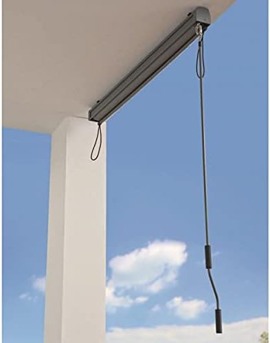 Grindi - Senkrechtmarkise Aussenrollo Balkonrollo, Sonnenschutz und Sichtschutz, Handkurbelmechanism