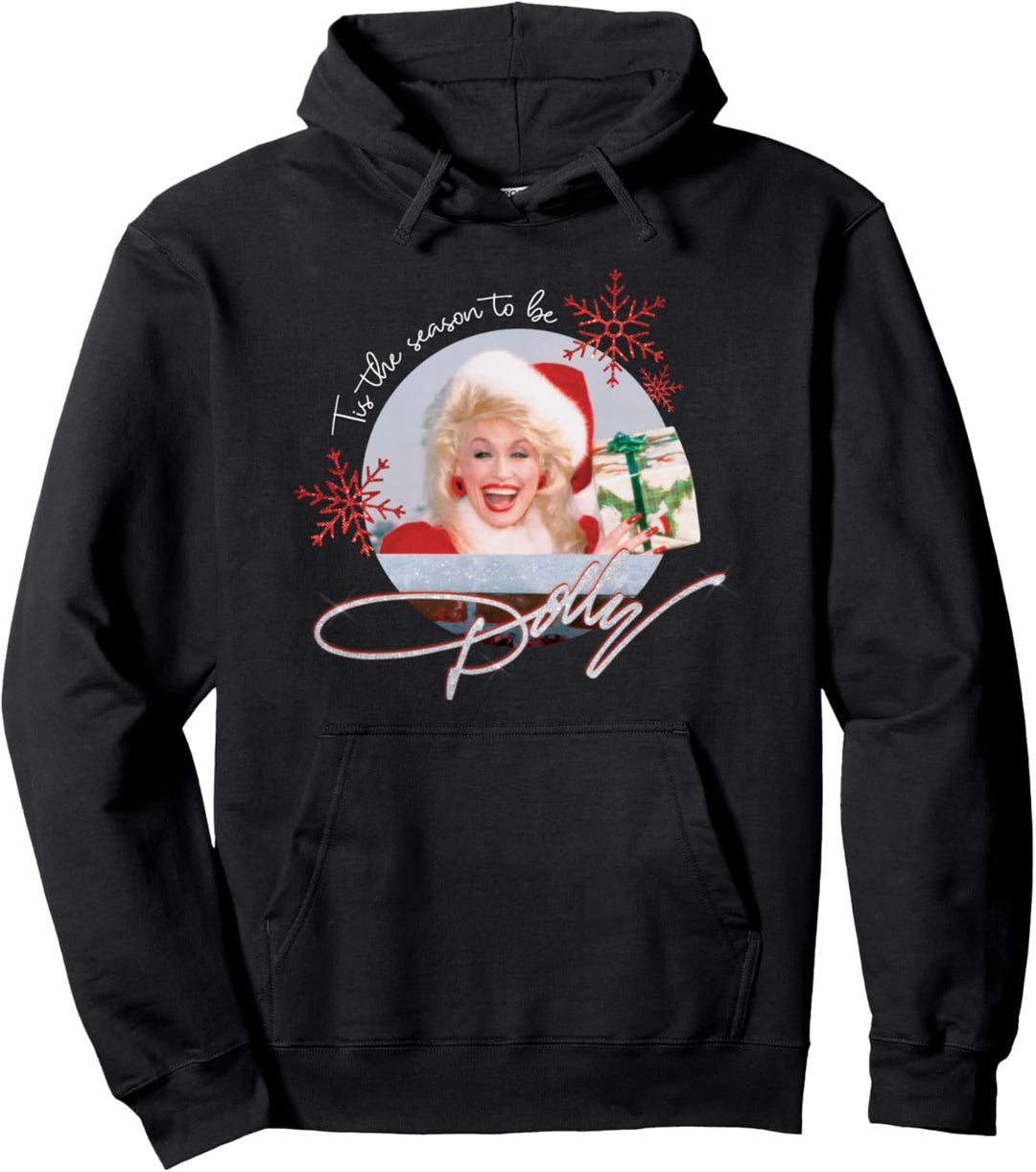 Tis the Season to be Dolly Vintage Pullover Hoodie