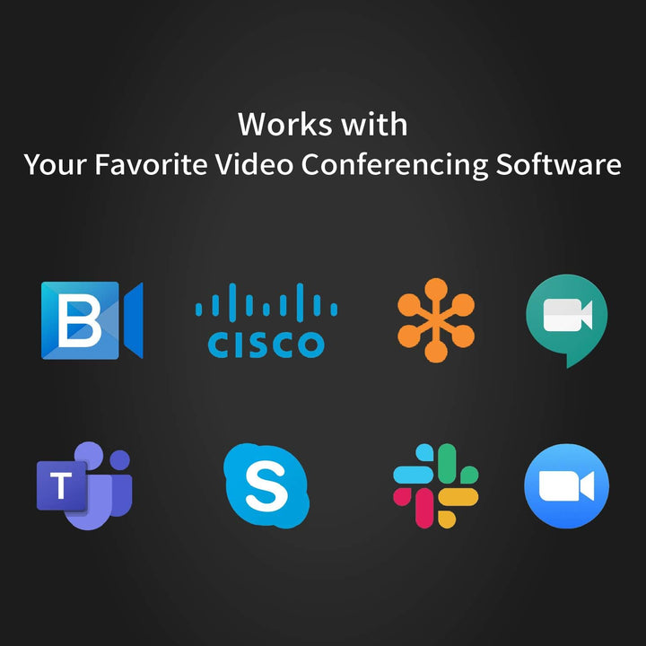 j5create 360-Grad Webcam - 1080P HD-Videokonferenzkamera mit eingebautem High-Fidelity Mikrofon, USB