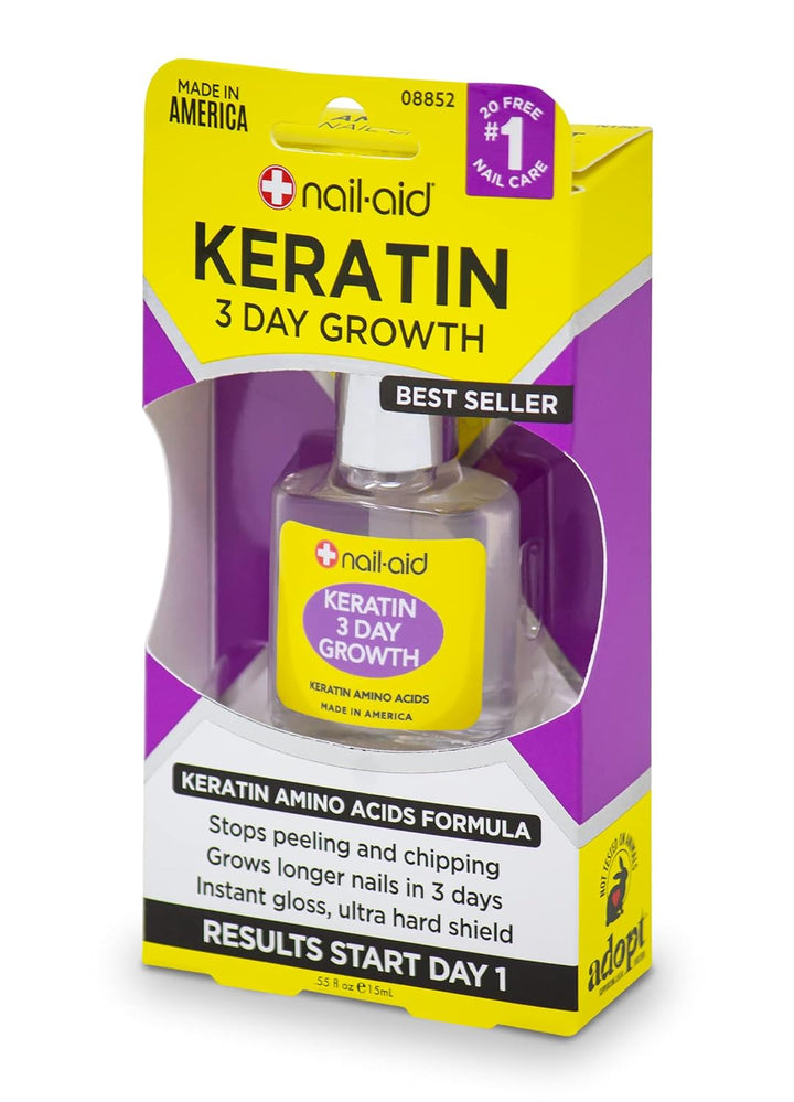 Nail-Aid Keratin 3 Day Growth, 16 ml