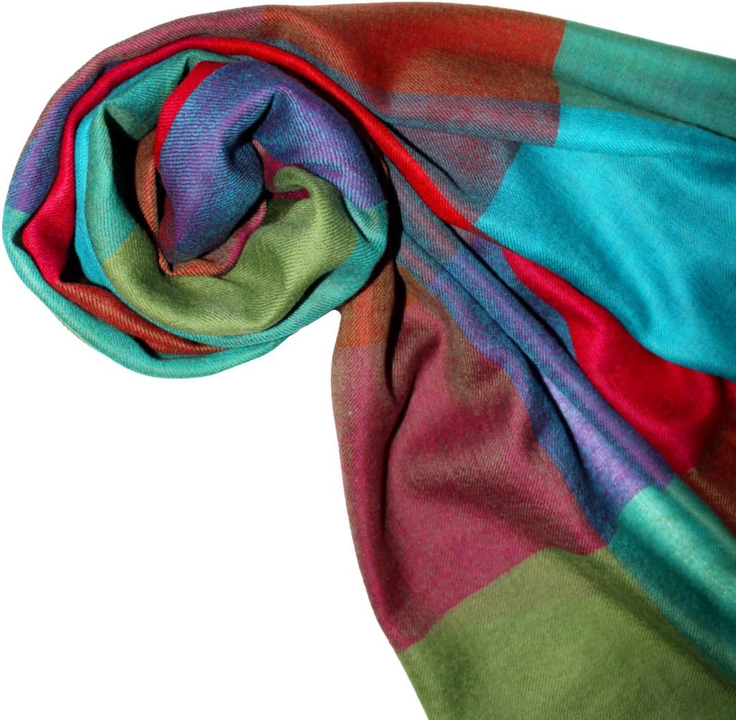 Lorenzo Cana Pashmina Damen Kaschmirschal 100% Kaschmir SUPERIOR COLLECTION jacquardgewebt Paisleysc