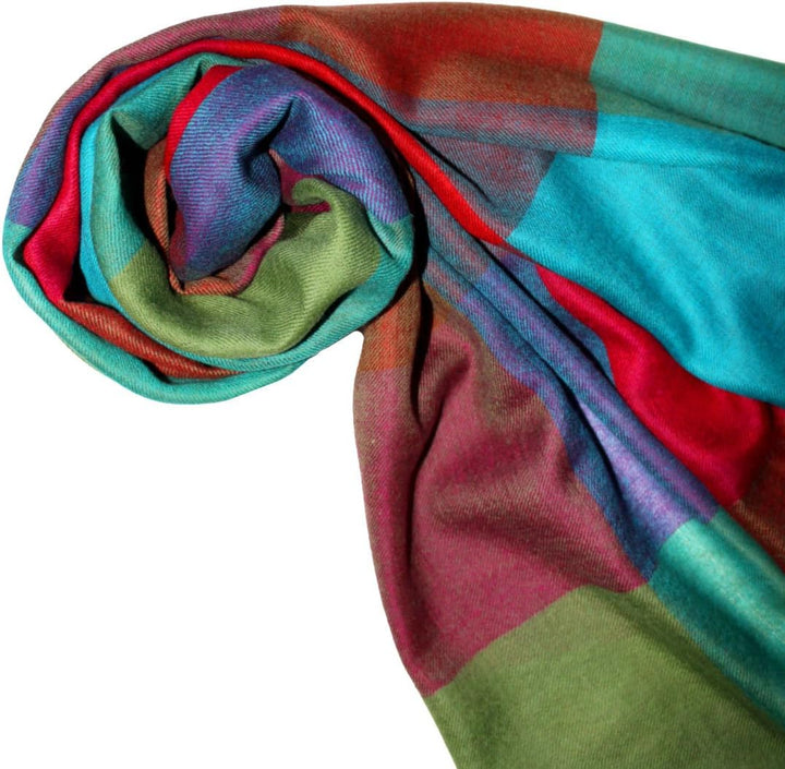 Lorenzo Cana Pashmina Damen Kaschmirschal 100% Kaschmir SUPERIOR COLLECTION jacquardgewebt Paisleysc