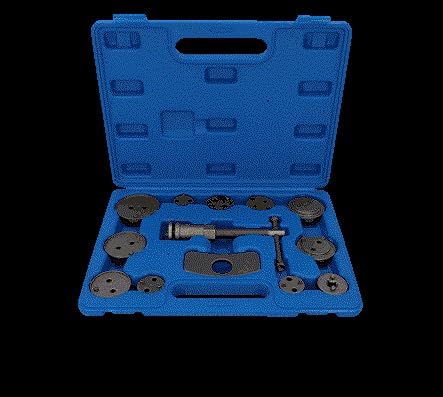 BRILLIANT TOOLS BT701000 Universal-Bremskolben-Rückstellwerkzeug-Satz, 13-tlg [Powered by KS TOOLS]