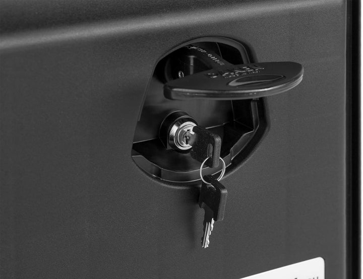 LKW Staukasten aus Kunststoff 500x350x300mm 30 ltr, Edelstahlhaus Werkzeugkasten, Unterbaubox für Nu