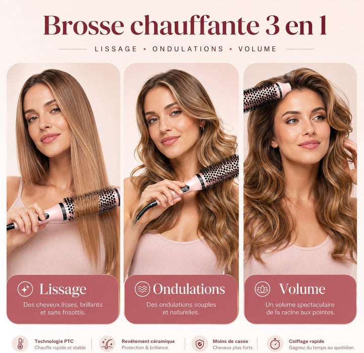 Bopcal Thermal Brush C257 23, Rosa Chiaro