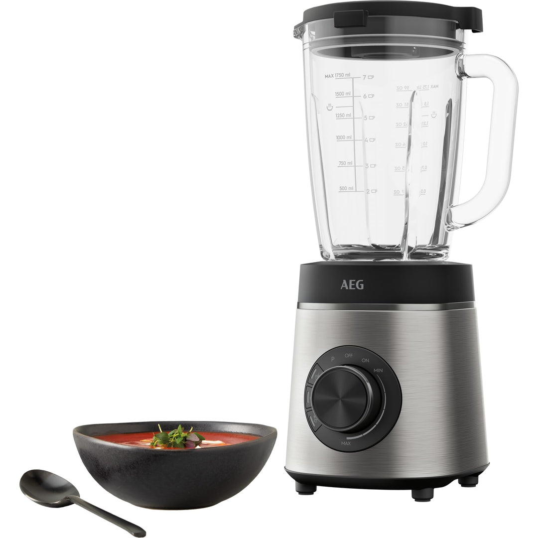 AEG TB6-1-6ST Standmixer / Geschwindigkeitsanpassung / 3 Programme / Smoothie / Crushed Ice / Pulsfu