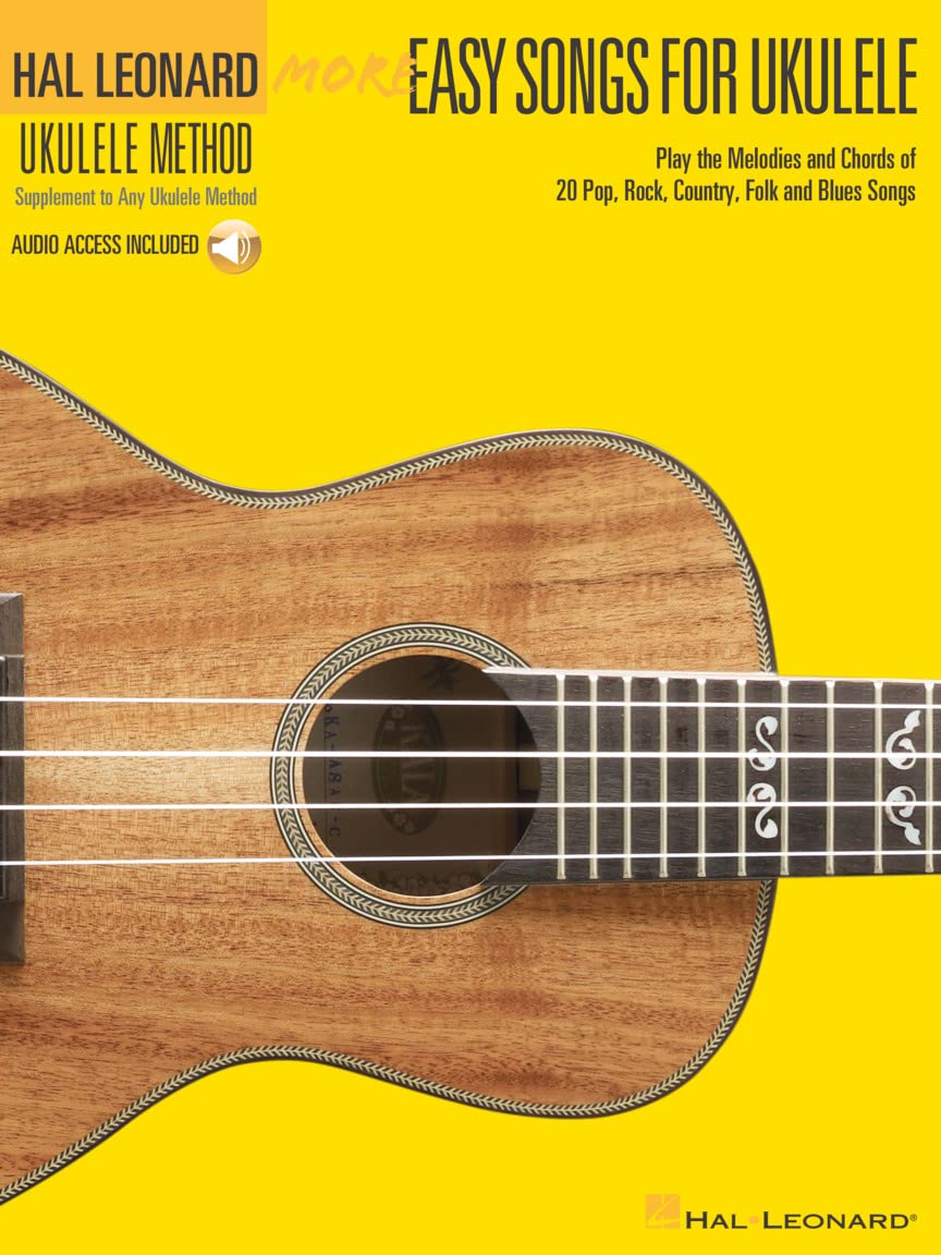 Hal Leonard Ukulele Method: More Easy Songs For Ukulele: Noten, CD für Ukulele, Taschenbuch