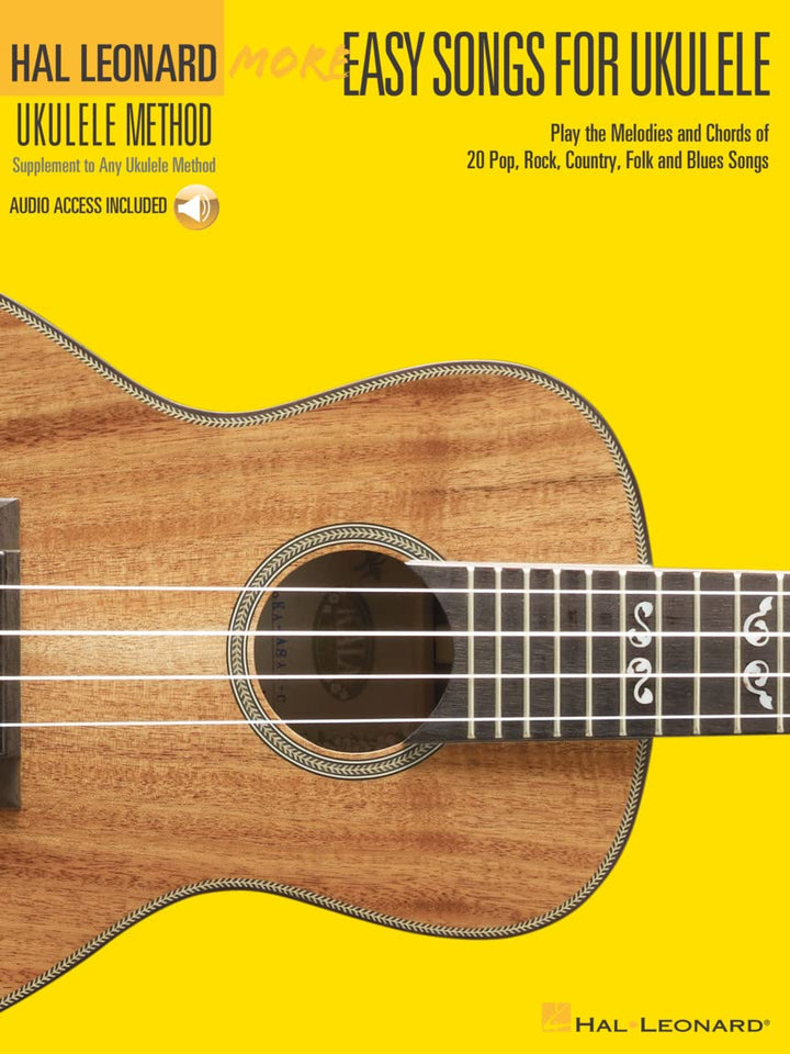 Hal Leonard Ukulele Method: More Easy Songs For Ukulele: Noten, CD für Ukulele, Taschenbuch
