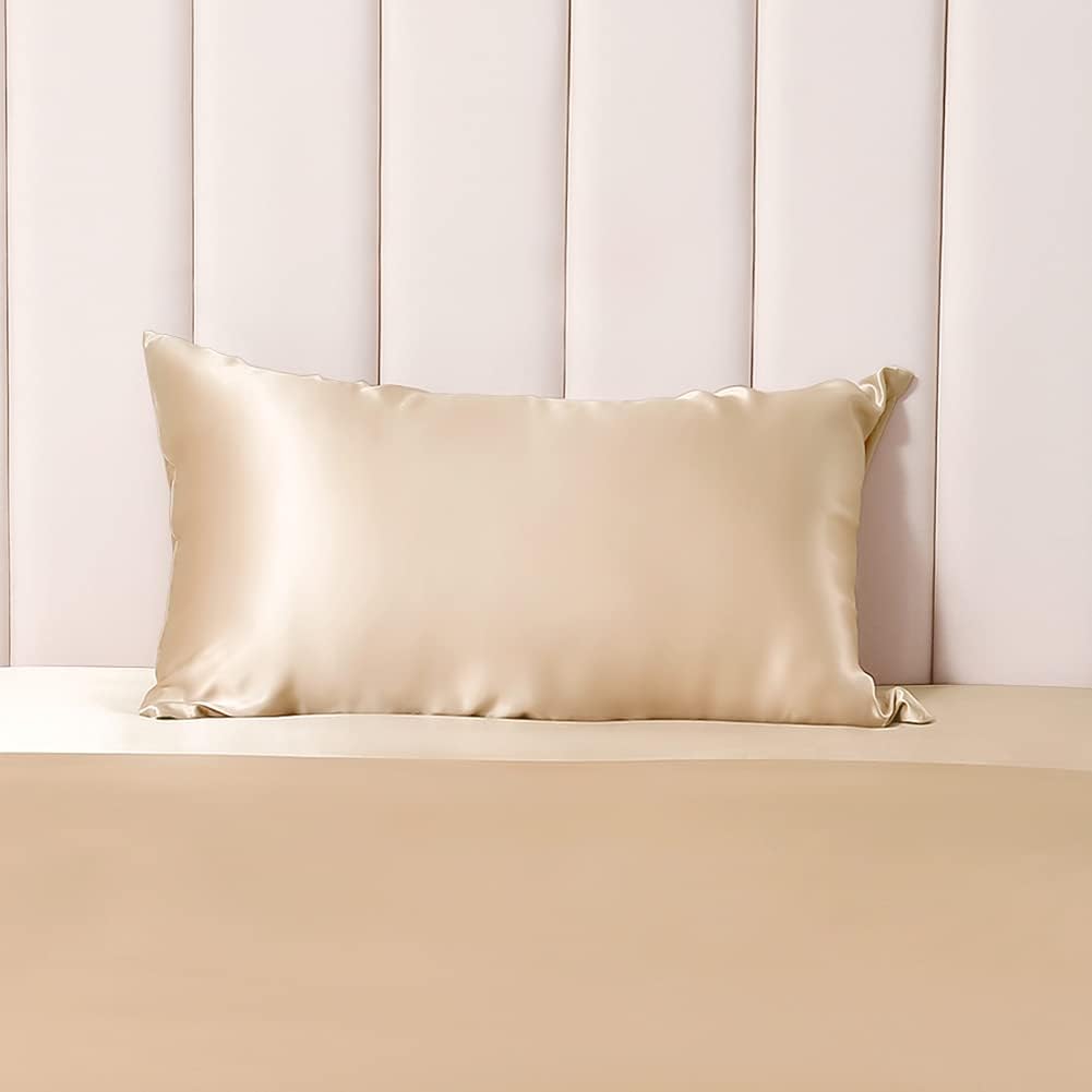 THXSILK 25 Momme Seide Kissenbezug für Haar und Haut - Maulbeerseide Kissenbezug - Hypoallergen mit