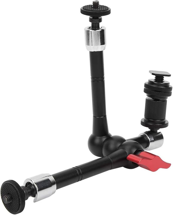 Magic Arm mit Klemme für Spiegelreflexkameras, Mikrofonmonitor, 11" Gelenk-Reibungsstabilisator Ausg