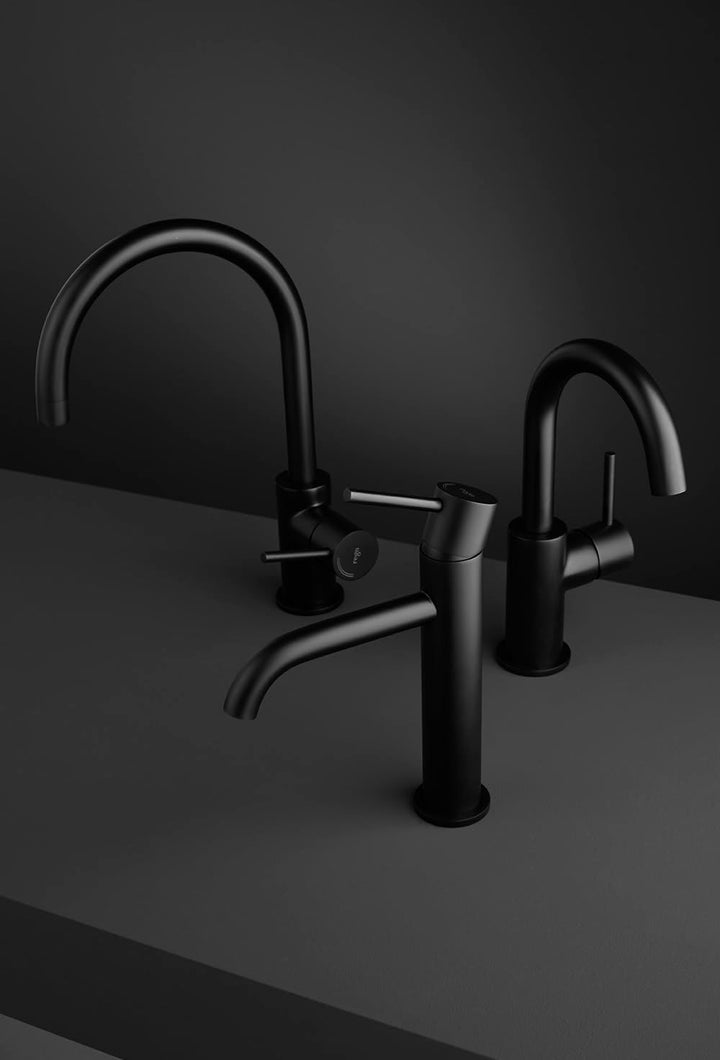 Regn Küchenarmatur gebürstetes Nickel mit Kaltstart hochwertiges Design und einfache Montage