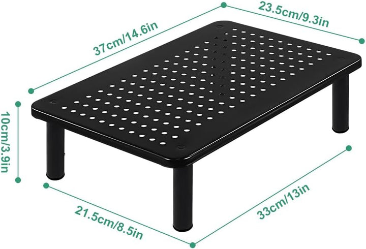 FURWOO 2er-Pack Laptop-Ständer Schreibtisch-Monitorständer für Computer Drucker Notebook 3-fach höhe