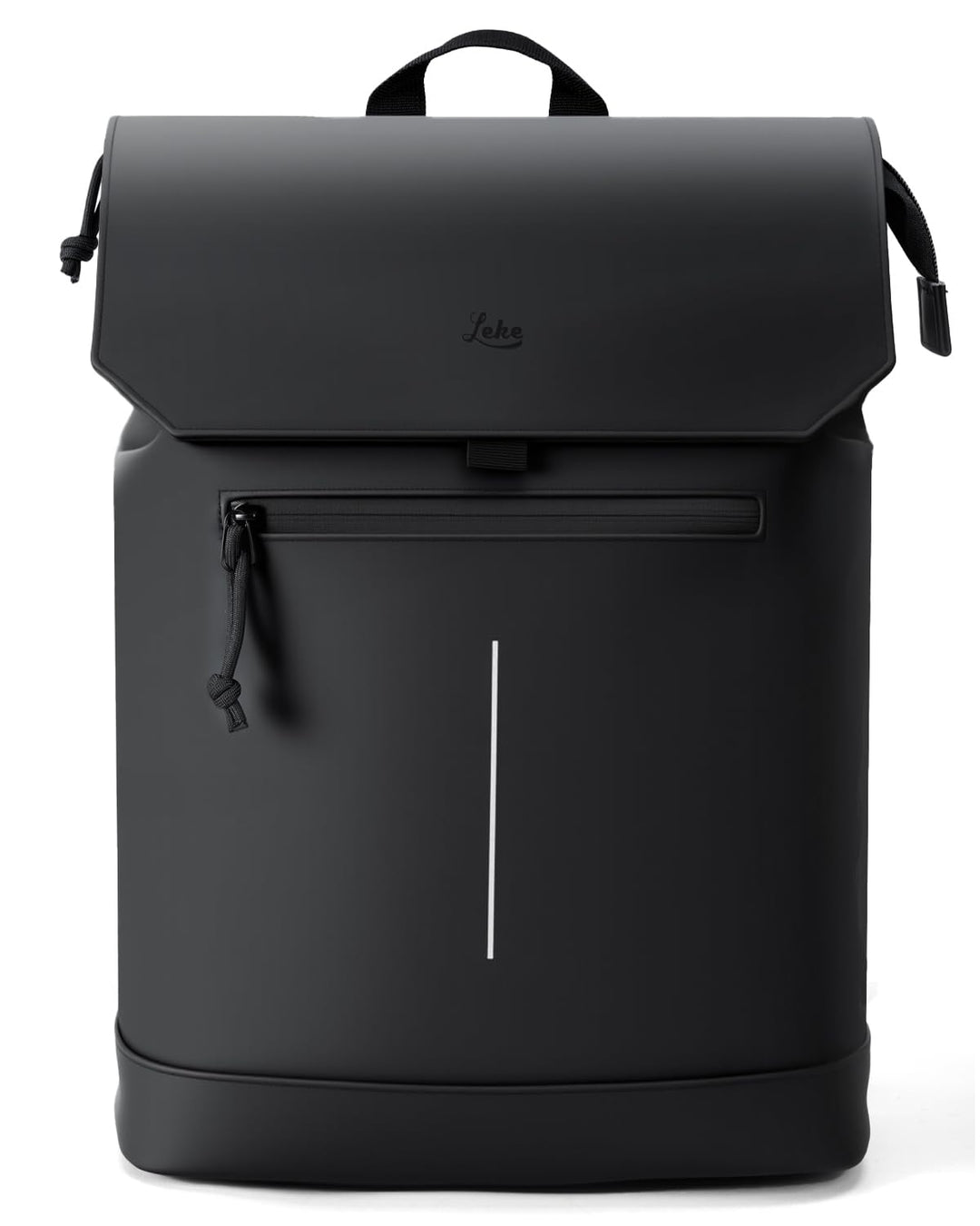 Rucksack Damen &amp; Herren, Mattleder Tagesrucksack mit 15,6" Laptopfach, Eleganter City und Business B